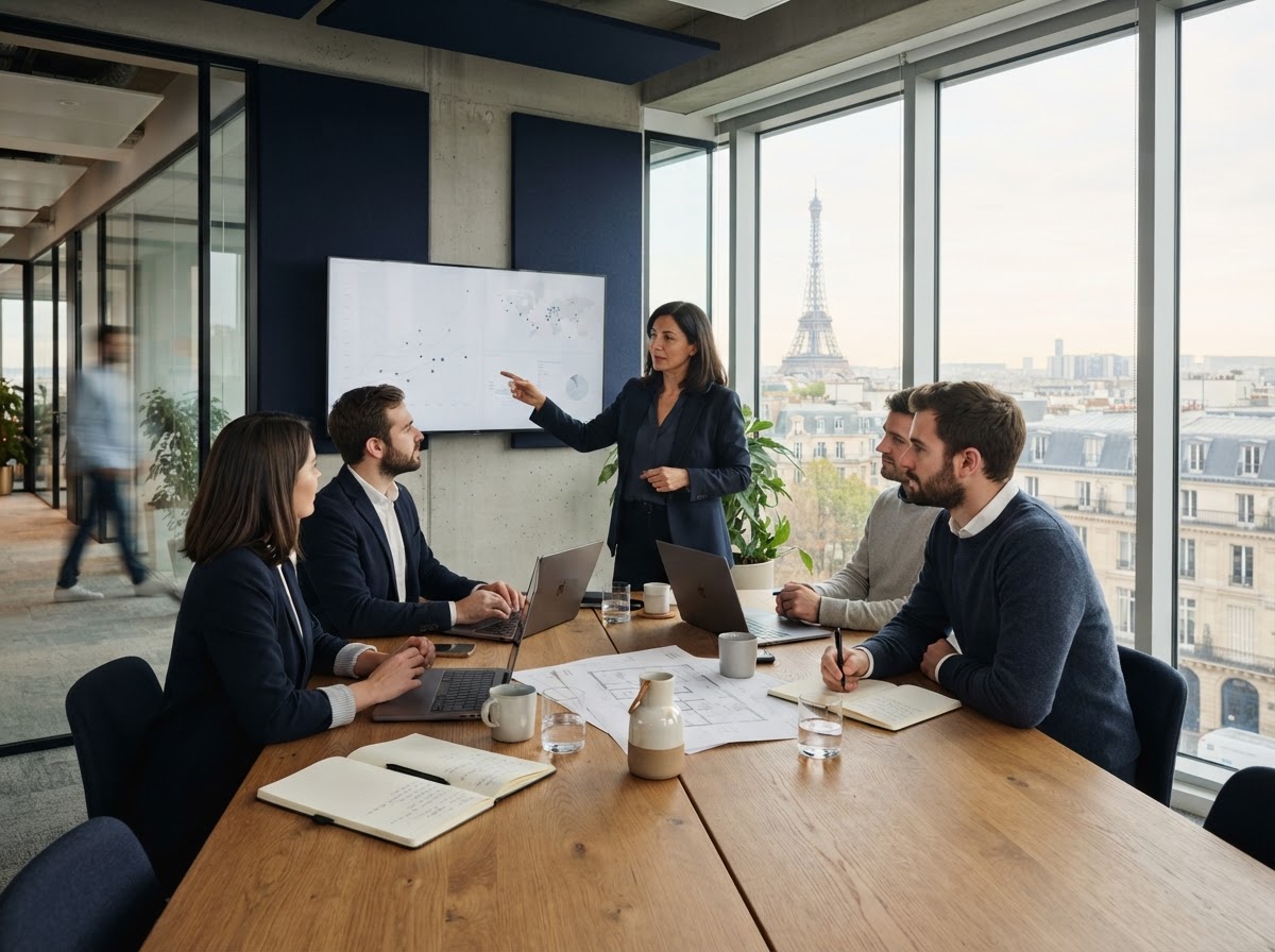 Stream Exelon Hub — équipe travaillant sur l'analyse de données financières